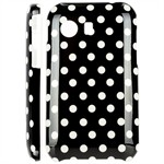 Design Cover til Galaxy Y - Mini Dots (Sort)